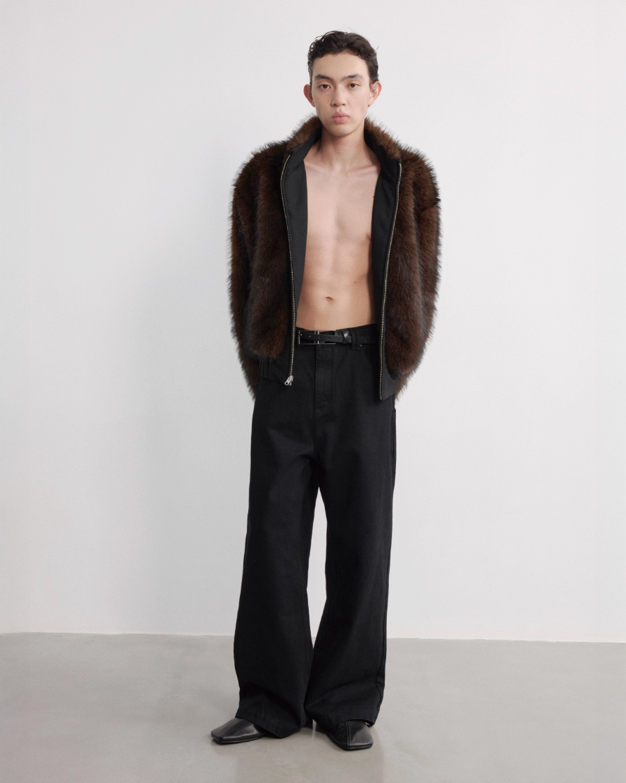 Cotton Straight Pants koku0113
