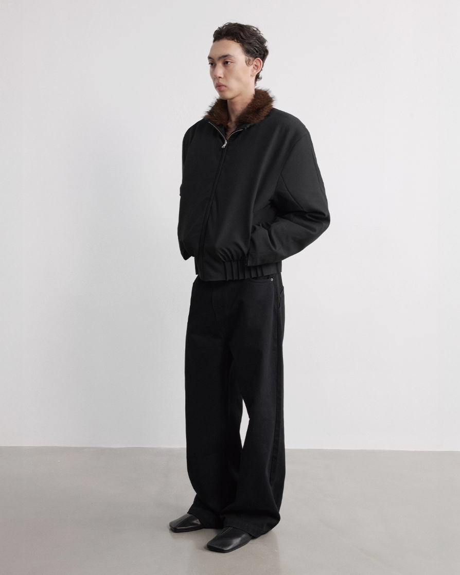 Cotton Straight Pants koku0113