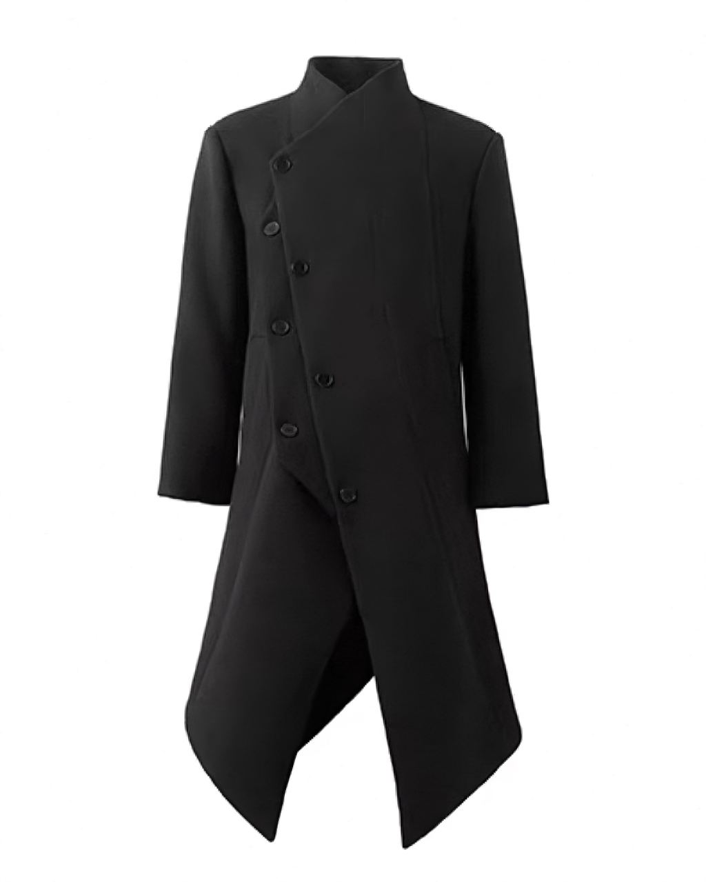 Asymmetry Wool Coat koku0072